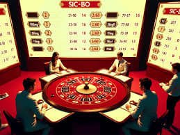 Ilustrasi mekanisme gulungan slot online dengan simbol-simbol khas pada layar perangkat mobile